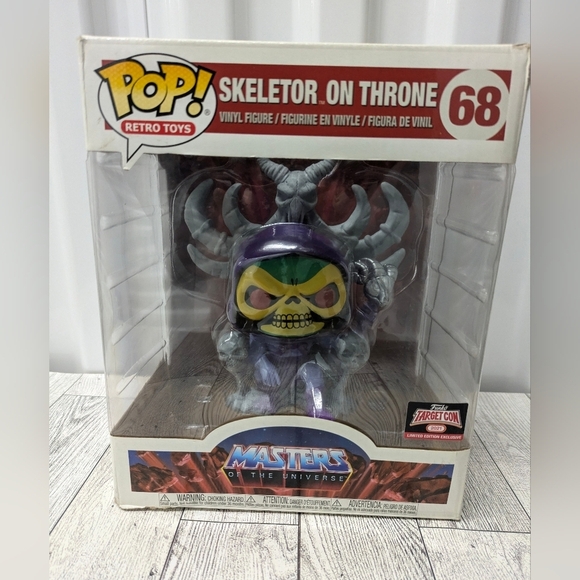 Funko Other - Funko Pop! 68 Retro Toys Skeletor on Throne - Purple, Green, Gray